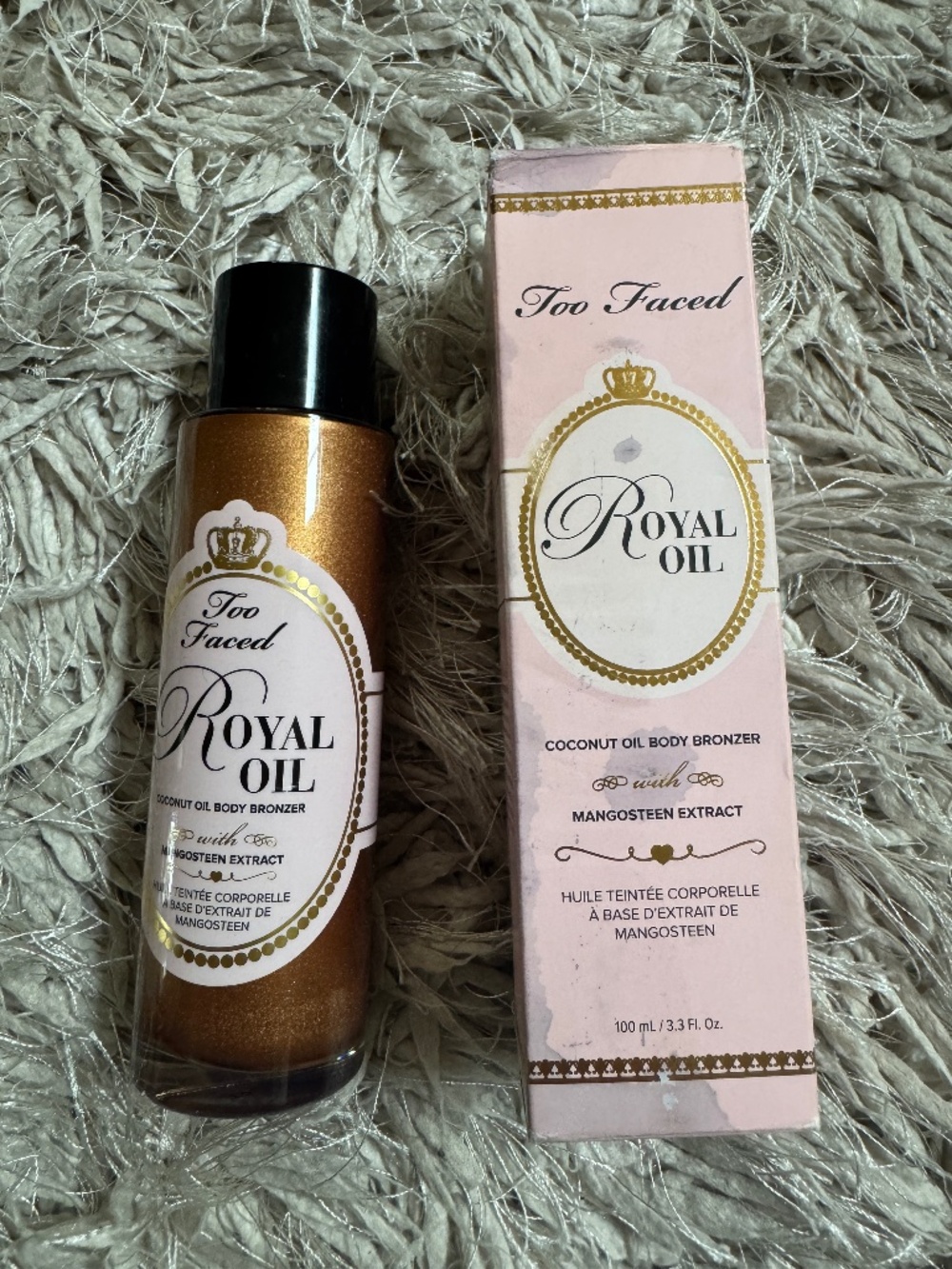 Too Faced Royal Oil Coconut Oil Body Bronzer - Brand New Unused